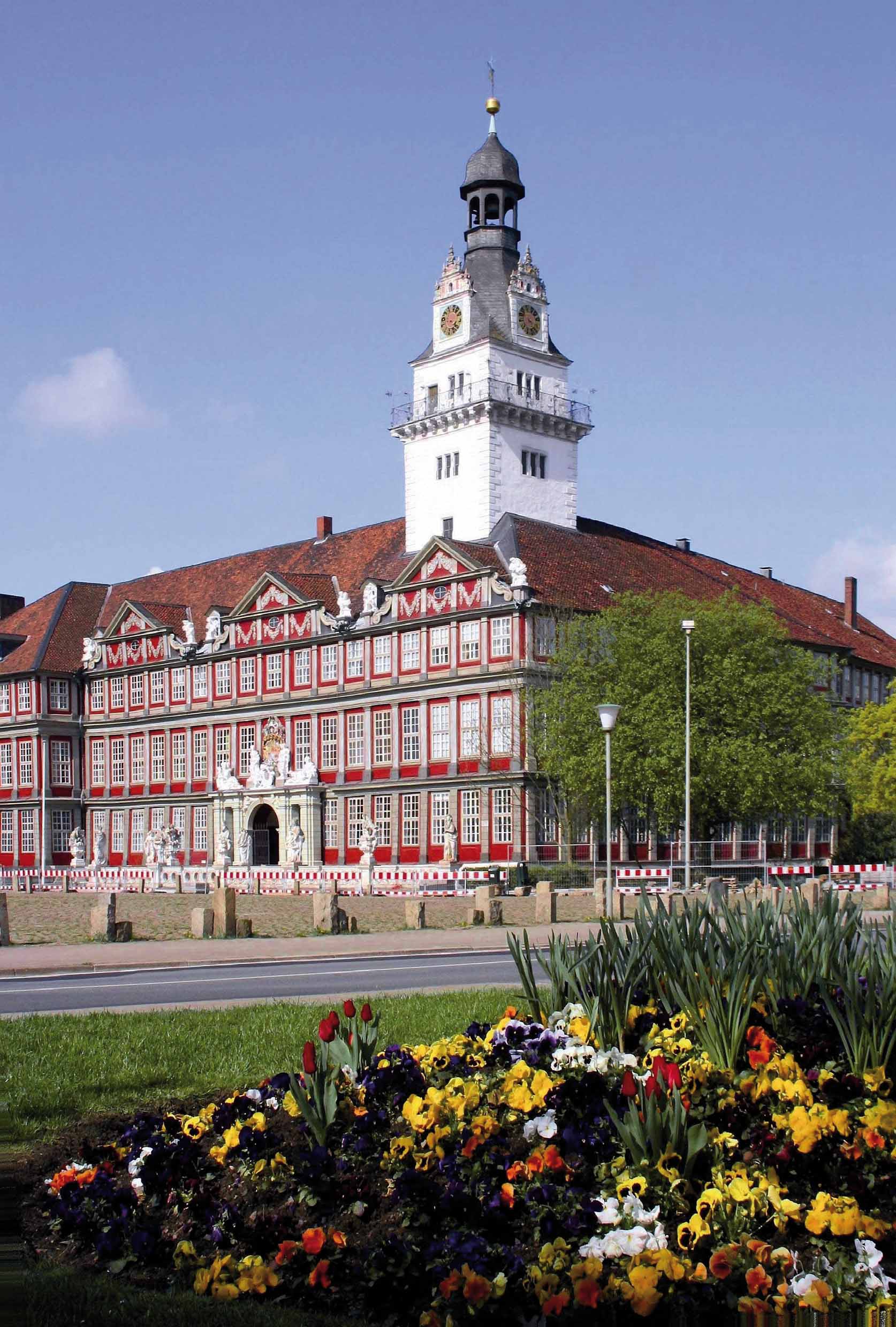 Das Herzogliche Schloss in Wolfenbüttel ist das zweitgrößte erhaltene Schloss in Niedersachsen.